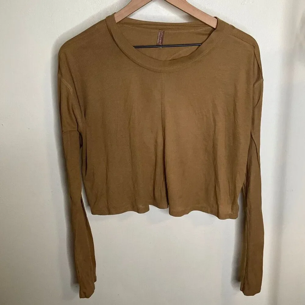 Free People Movement Bistre Long Sleeve Infinite Tee